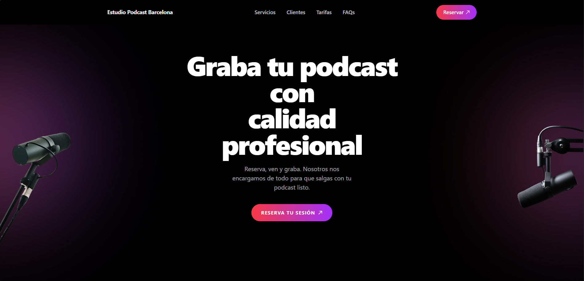 Landing Comercial